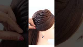 Different hairstyle for long hair #hairstyle #braids
