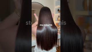 when the hair hacks actually work ???????? #hairtok #hairhack #hairstyle #lowbun #summerhair #hairad