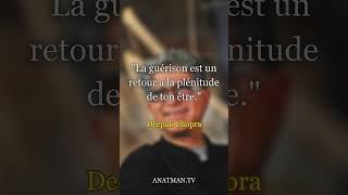 "La guérison est un retour à la plénitude de ton être."