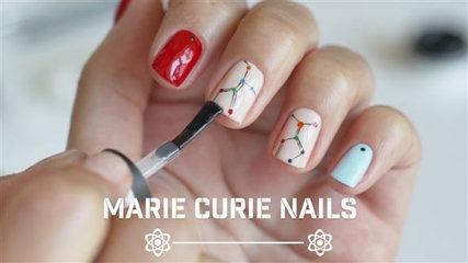 Nailspiration: The Amazing Marie Curie