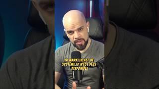 Systeme.io Supprime Sa Marketplace d’Affiliation ! #systemeio #bonzaibusiness #shorts #short