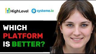 GOHIGHLEVEL VS SYSTEME.IO: WHICH PALTFORM IS BETTER 2024? (FULL GUIDE)
