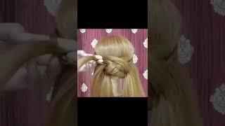 very simple and beautiful hairstyle for wedding gown ???? ???? ❤